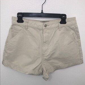 ASOS Tan Slouchy Mom Shorts